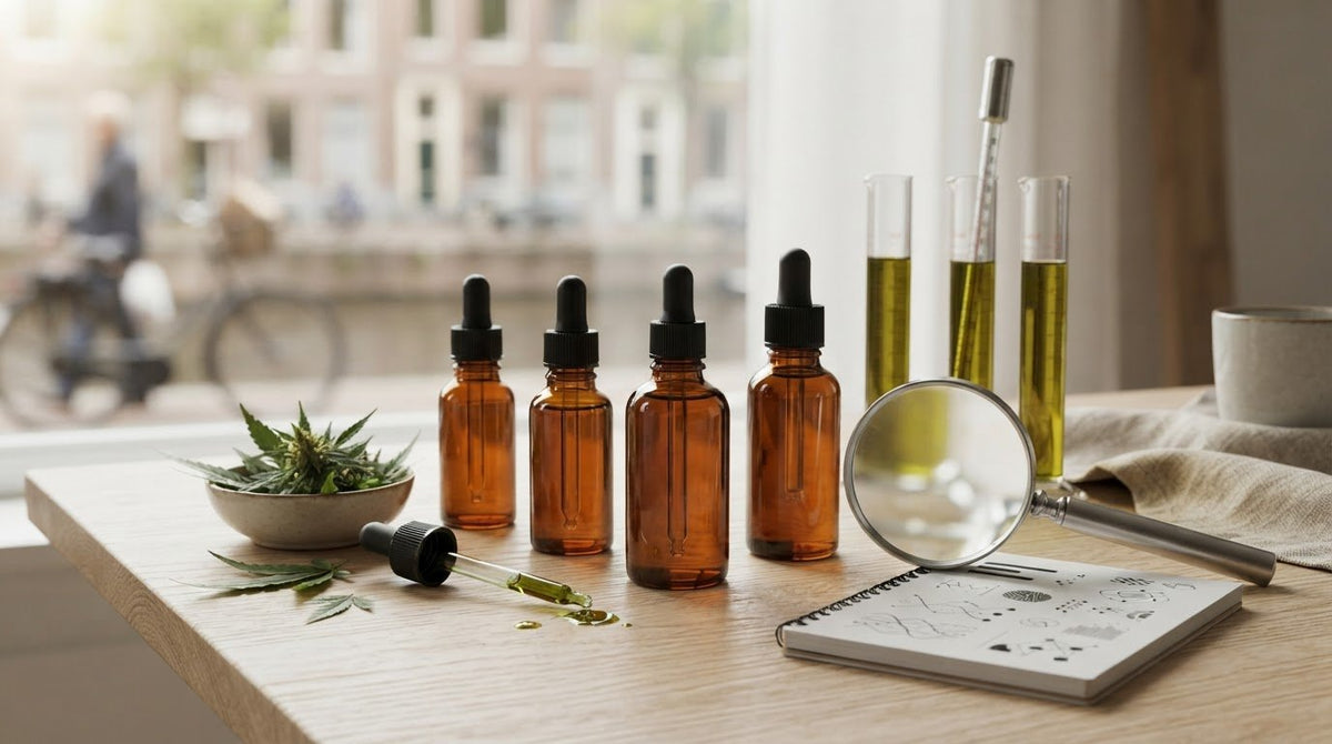 CBD-olie kiezen: zo beoordeel je samenstelling, kwaliteit en productinformatie