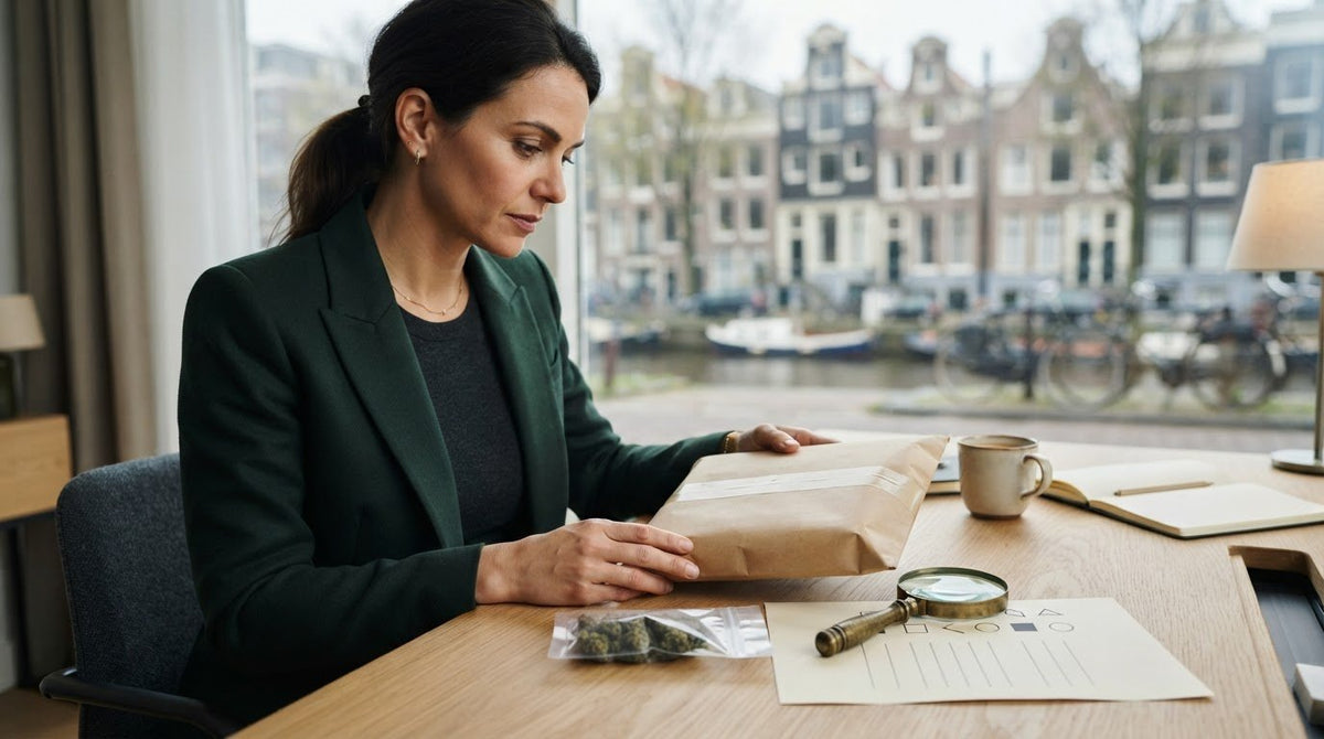 Wiet of hasj bestellen bij een cannabiswebshop in Nederland