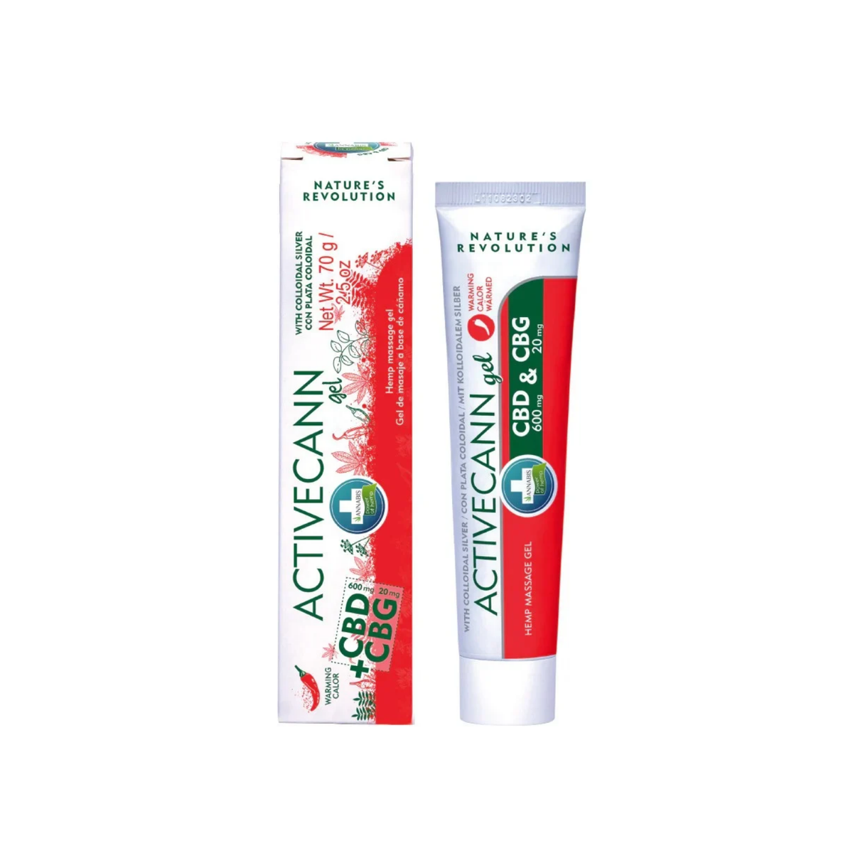 Annabis ActivCann Soothing Gel CBD + CBG 75 ml